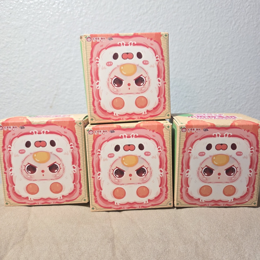 Baby Three Little Mahjong Blind Boxes *SET OF 4* UNOPENED